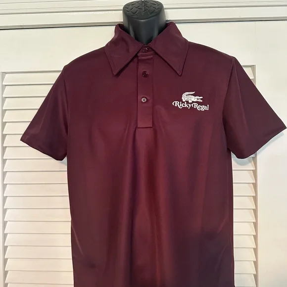 Lacoste | Shirts | Lacoste X Ricky Regal Retro Polo In Bordeaux